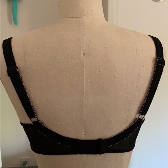 Black and Pink Freya Mesh Bra (Never Worn) - Picture 4 of 6